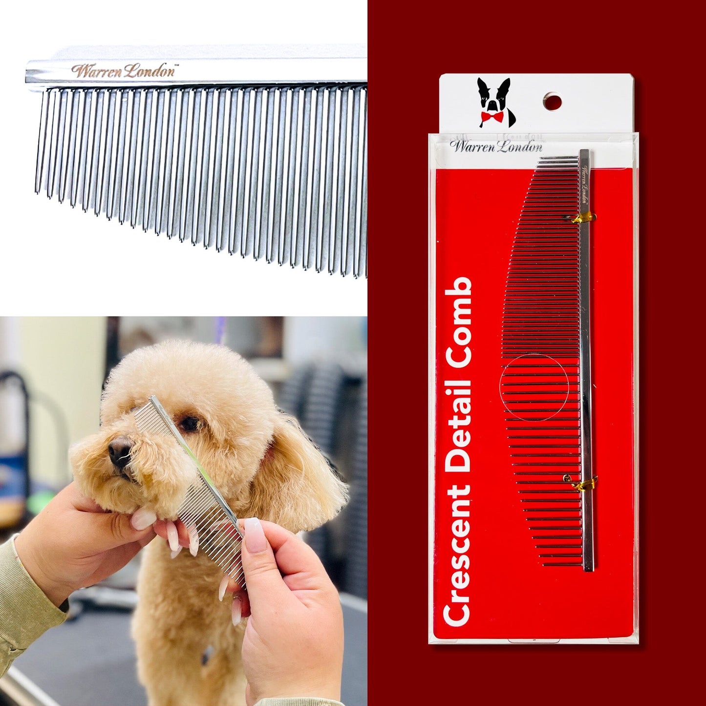 Crescent Detail Comb