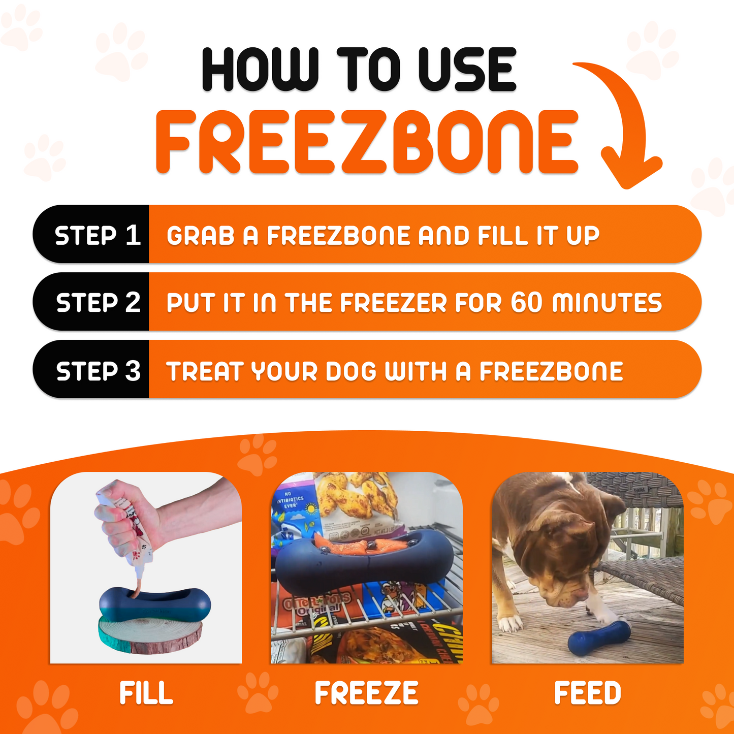 Freezstick - Indestructible Enrichment Chew