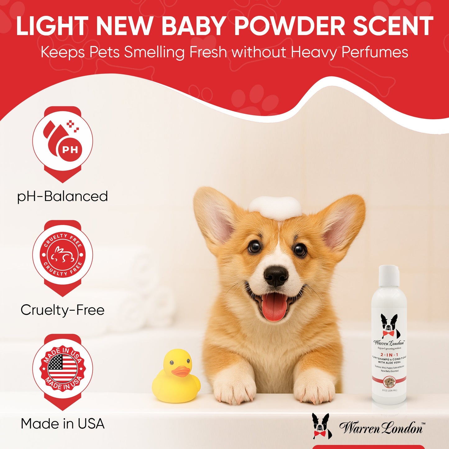 2-in-1 Puppy Shampoo & Conditioner