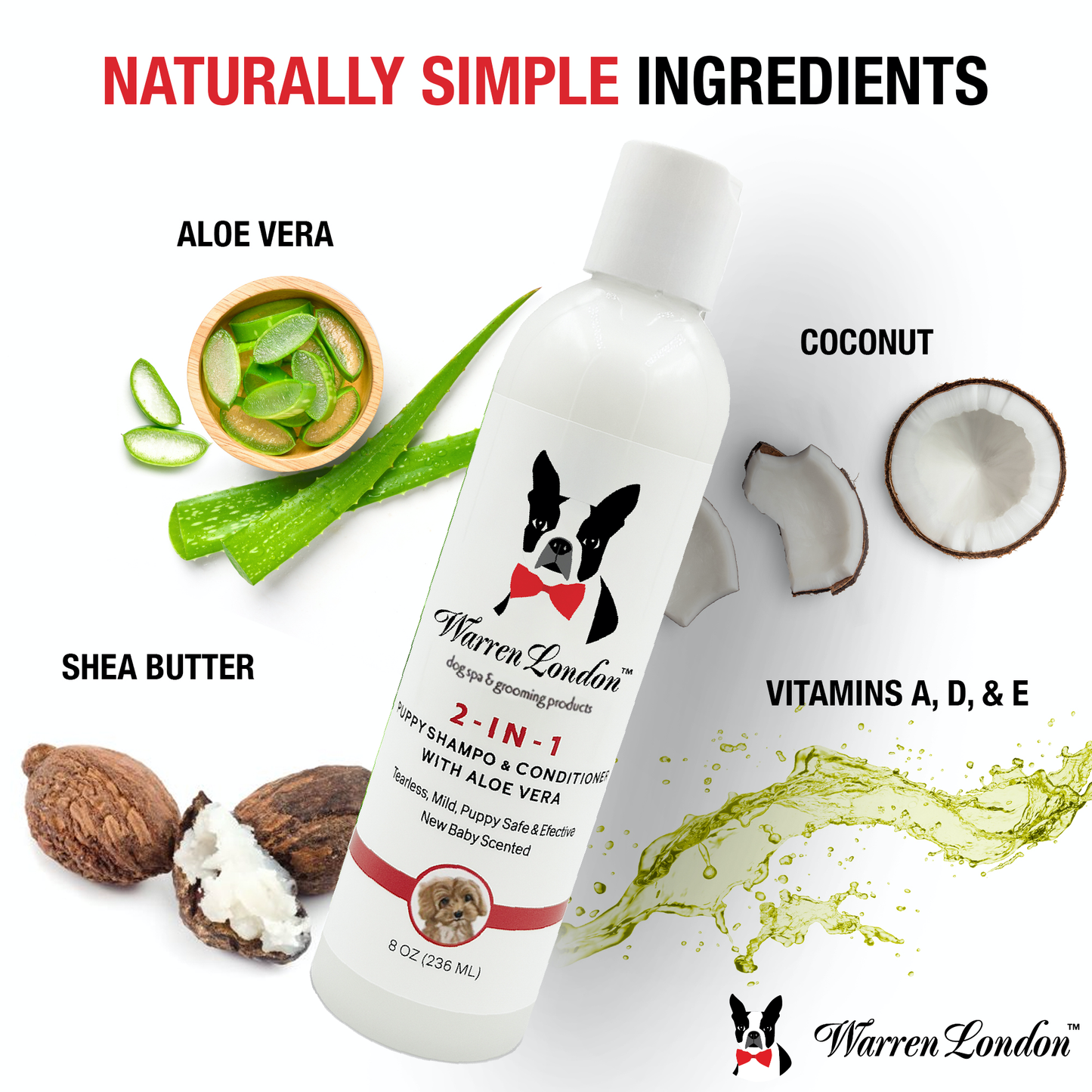 2-in-1 Puppy Shampoo & Conditioner