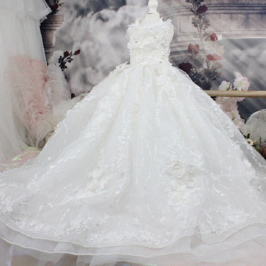 Princess Wedding Dress Dog Ball Gown